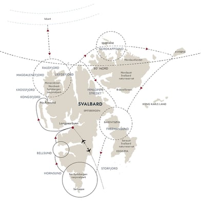 Seilas rundt Svalbard: den ultimate ekspedisjonen med MS Spitsbergen