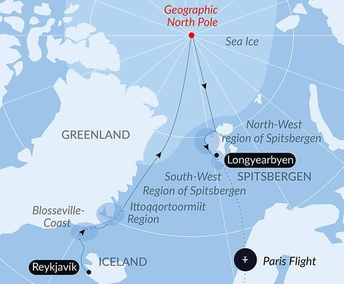 Fra Reykjavik til Nordpolen 2028 med Le Commandant Charcot