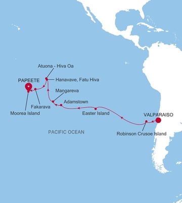 Stillehavet: Påskeøya og Fransk Polynesia med Silver Cloud