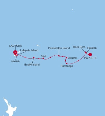 Stillehavet: Fransk Polynesia og Fiji med Silver Cloud