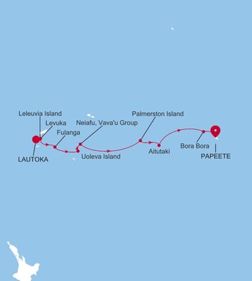 Stillehavet: Fiji og Cookøyene med Silver Cloud