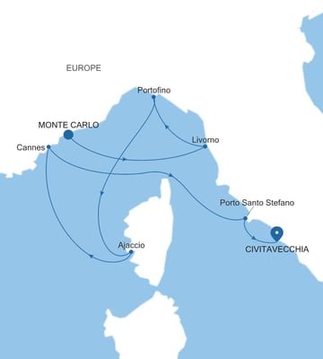 Italia og Rivieraen: Portofino med Silver Ray