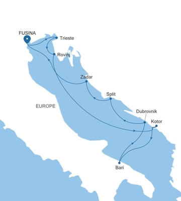 Kroatia og Italia: Puglia med Silver Spirit