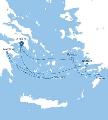 Hellas og Tyrkia: Santorini med Silver Nova