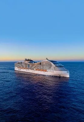 Vinterferiecruise med familien med MSC World Asia