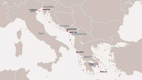 Adriaterhavet: Venezia til Athen med Explora II