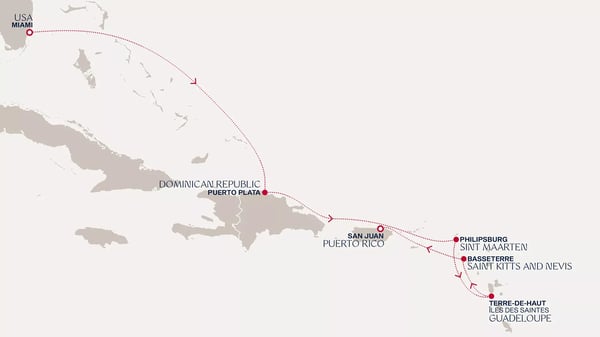 Karibiske øyer: Miami til San Juan med Explora I