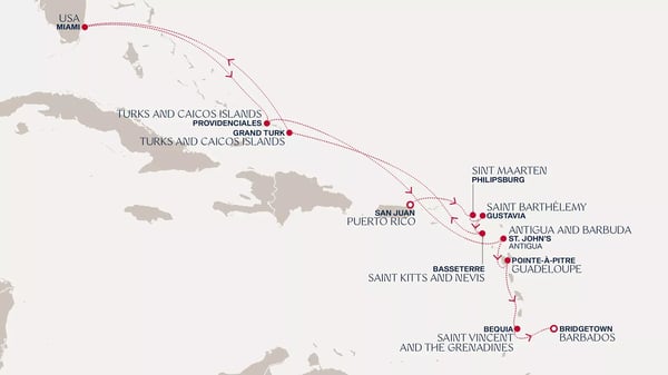 De små Antillene: San Juan til Bridgetown med Explora III