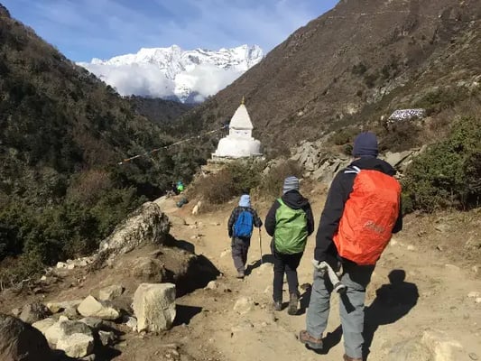 Homo fjelltur til Annapurna
