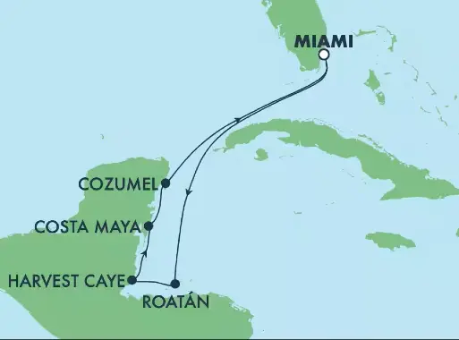 7day Caribbean Harvest Caye, Cozumel & Roatan from Miami Norwegian Luna 7day Caribbean Harvest Caye, Cozumel & Roatan from Miami Norwegian Luna