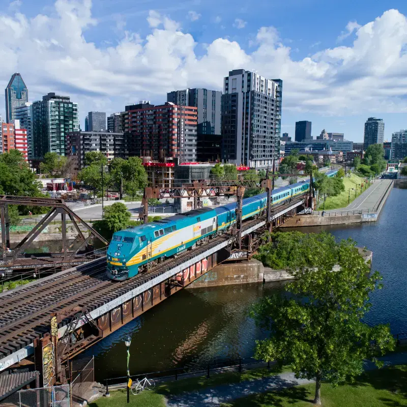 Canadas historiske togreise