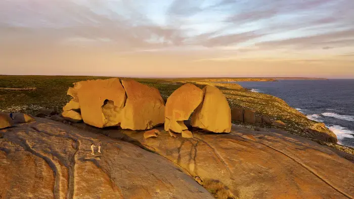 Store steinformasjoner - Remarkable rocks på Kangaroo Island.